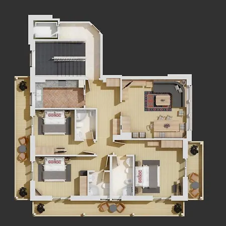 Apartmán Genziana Selva di Val Gardena